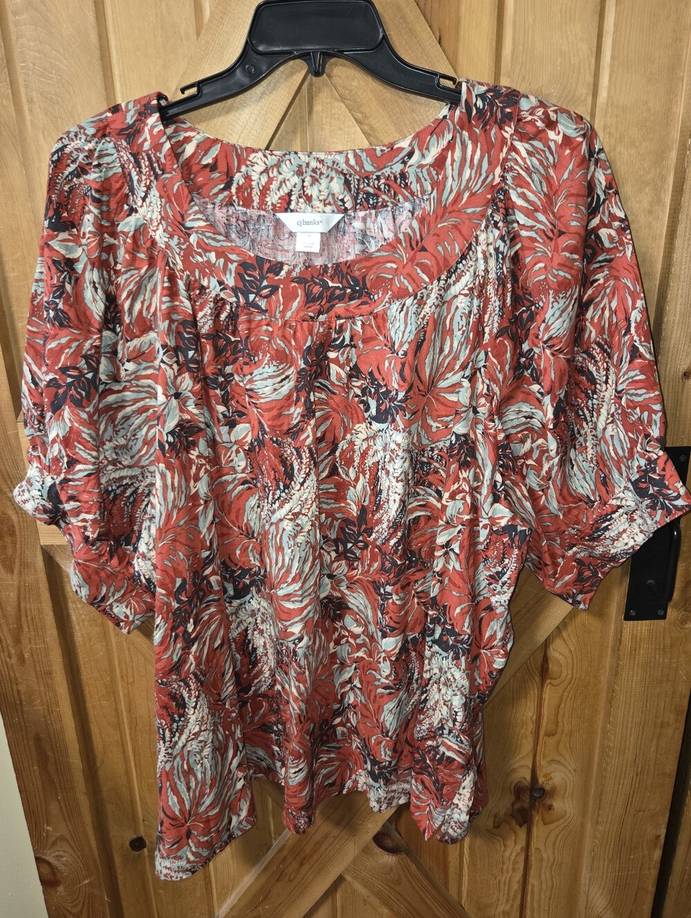 CJ Banks Womens Top..3X